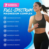 Puravita Magnesium Complex – premier plan sur les ingrédients Non-GMO et sans allergènes.