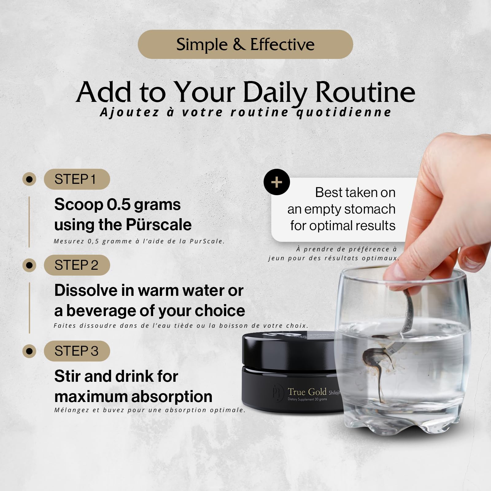 Purblack bio-disponibilité maximale, minéraux facilement assimilables.