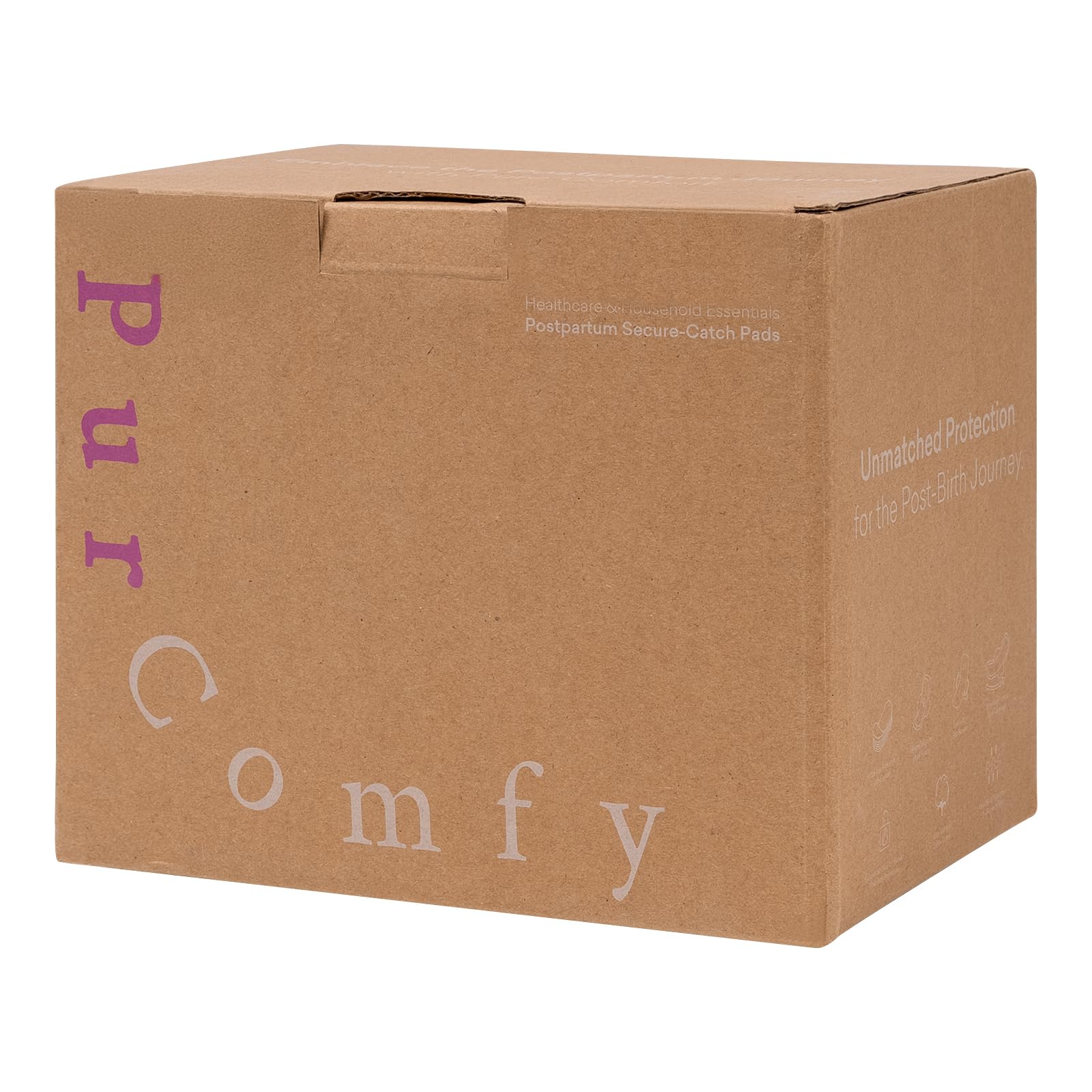 PurComfy confort peau sensible grâce à des matériaux doux.