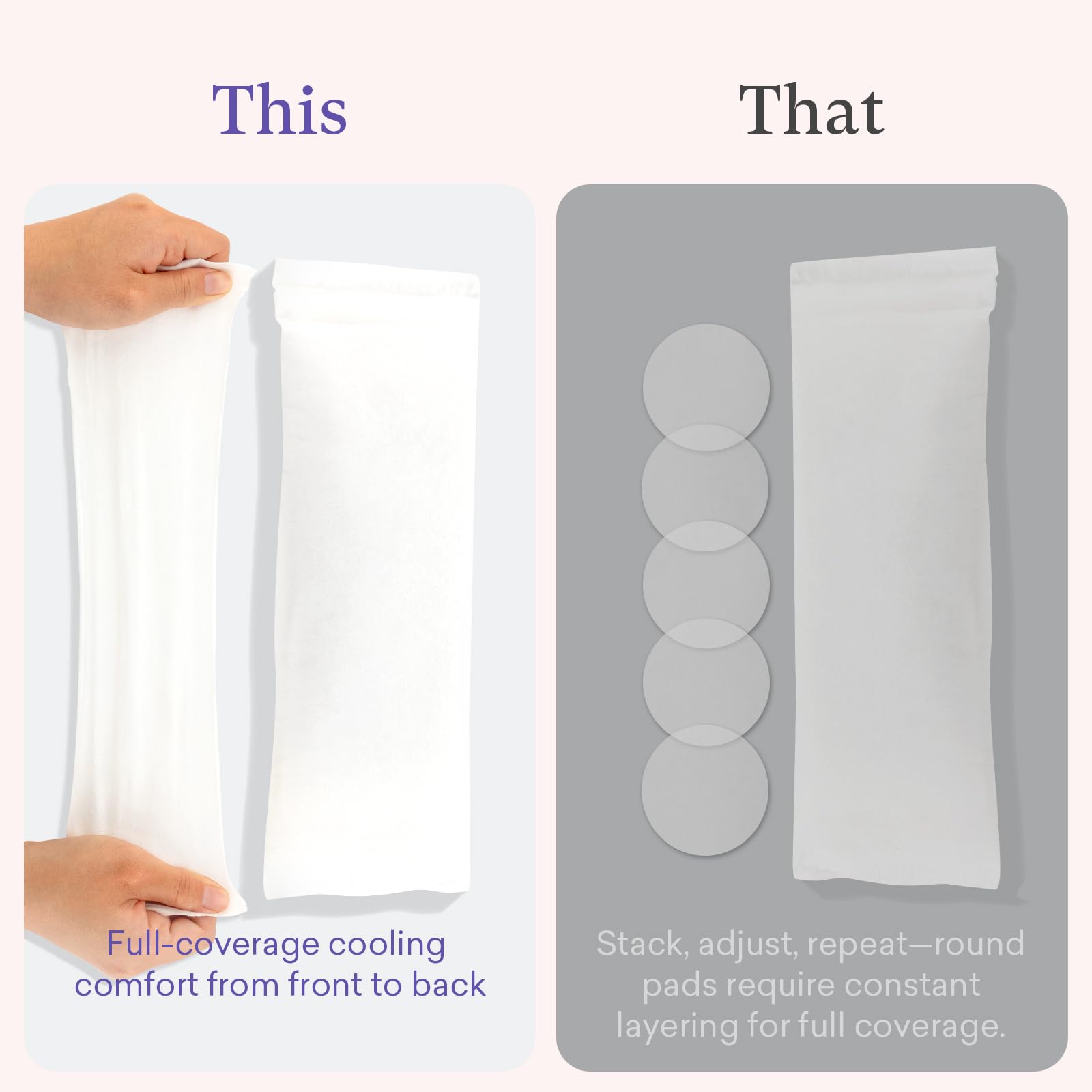 PurComfy rafraîchissement de la routine postpartum, usage pratique et discret.