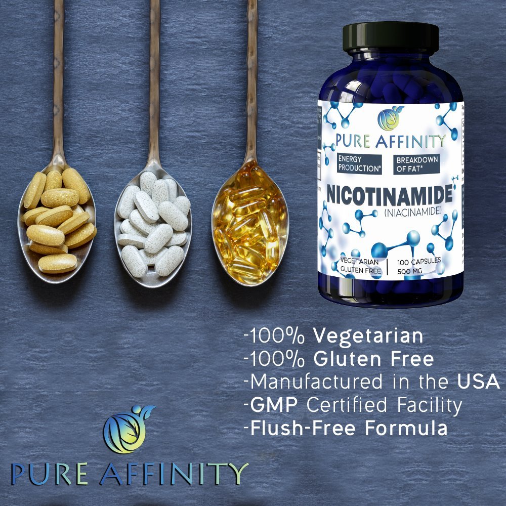 Pure Affinity Nicotinamide boite ouverte, accès rapide.