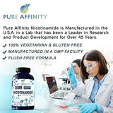 Pure Affinity Nicotinamide etiquette certifiee GMP, assurance qualité.