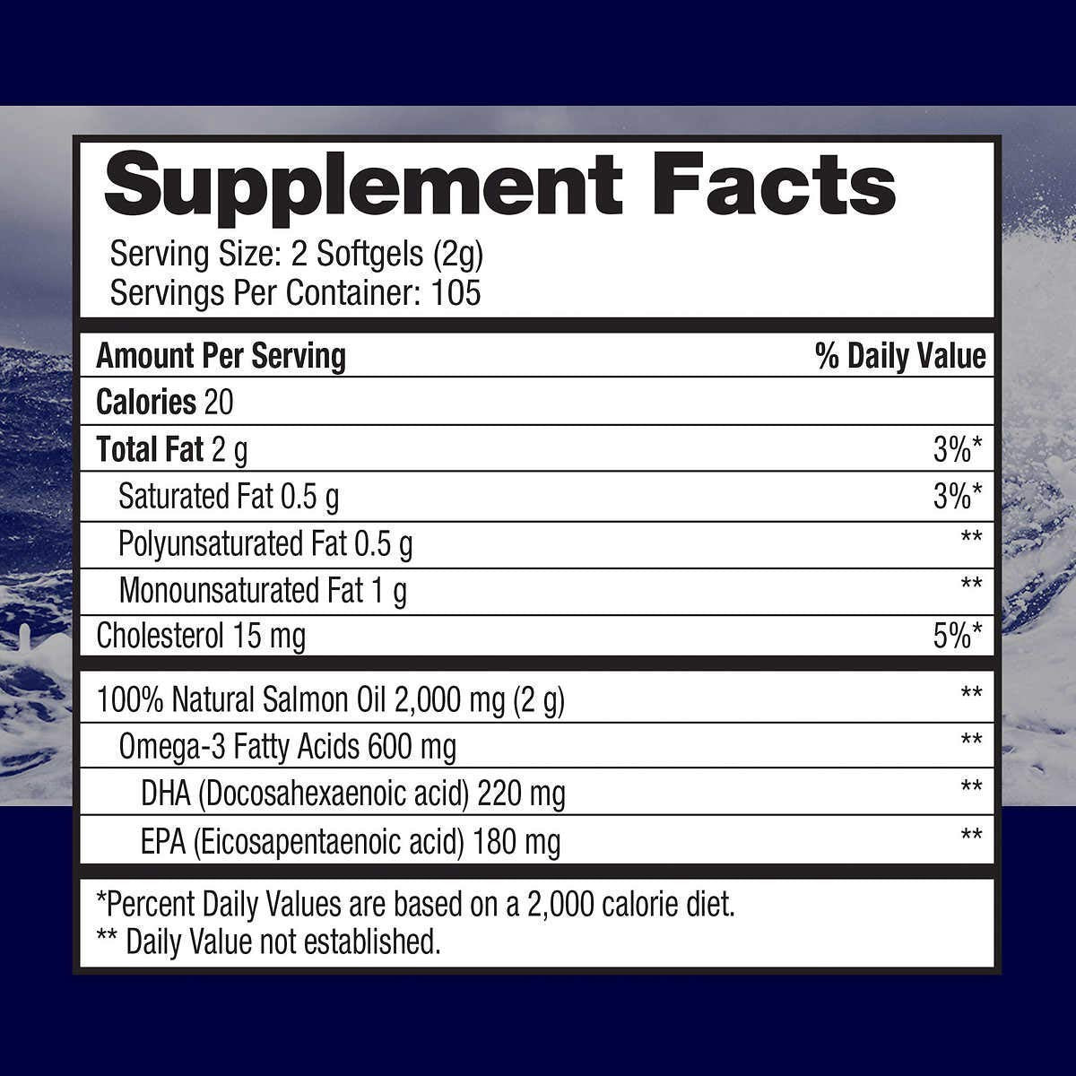 Pure Alaska Omega : capsules d'huile de saumon sauvage, soutien possible à l'apport nutritionnel.