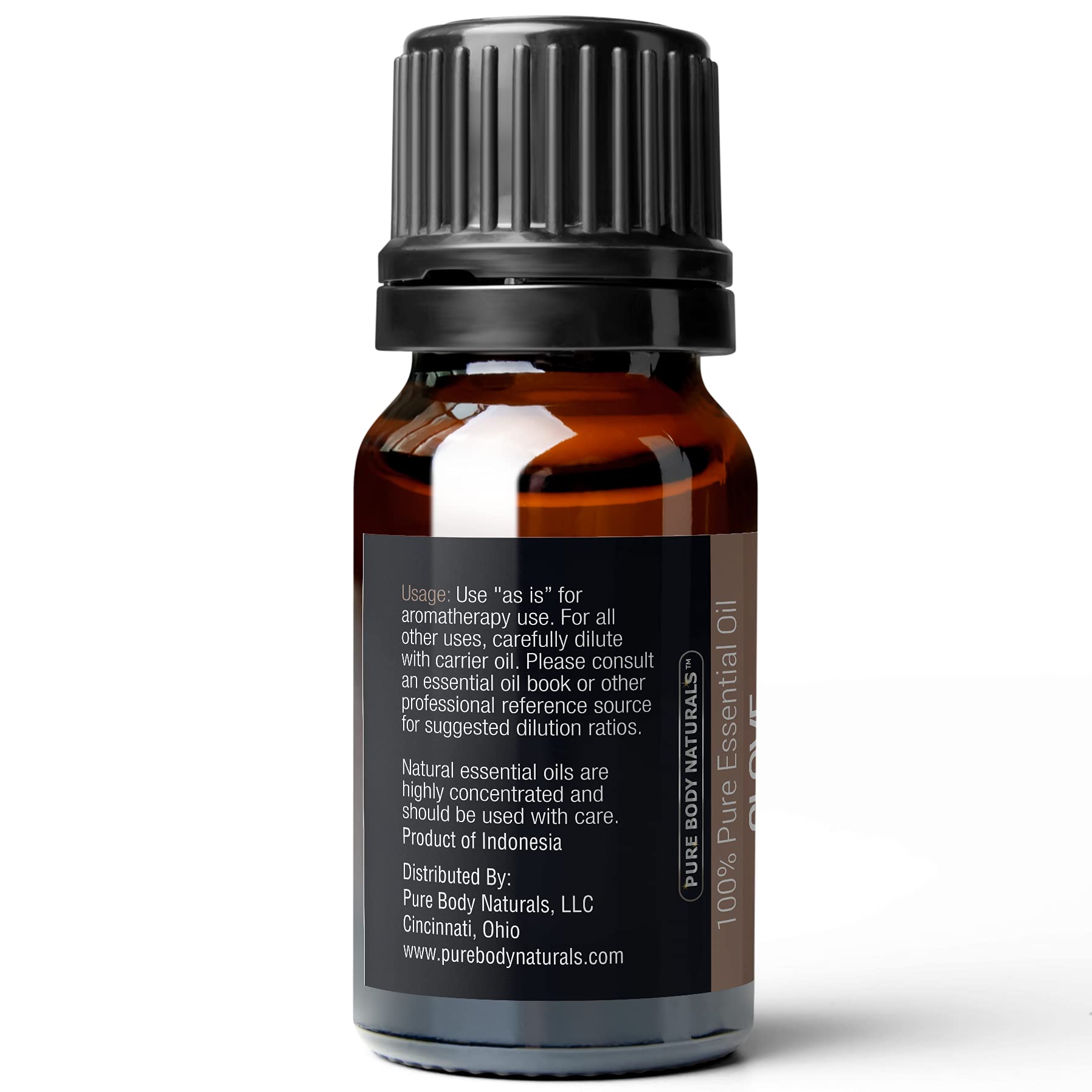 Produit Pure Body Naturals sans gluten, végan et non testé sur animaux.