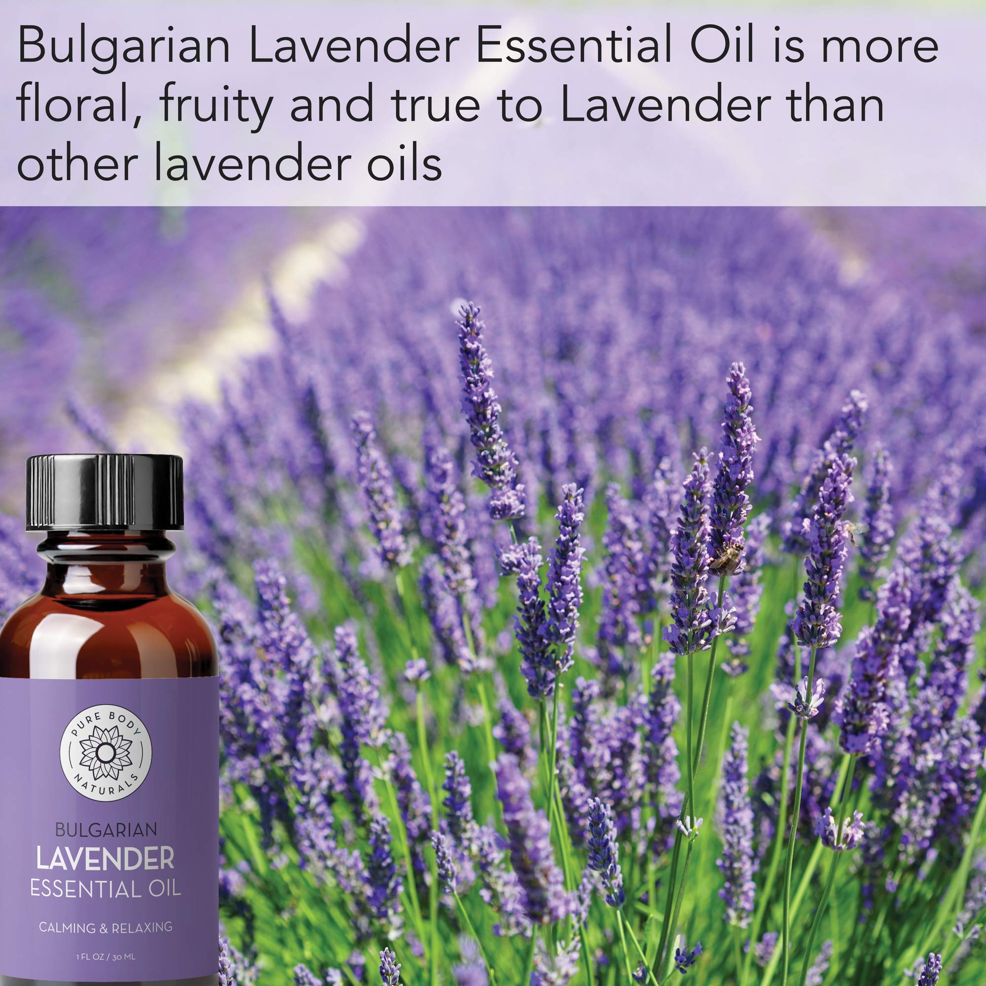 Pure Body Naturals Lavande Bulgare – diffuseur pour créer une ambiance détendue.