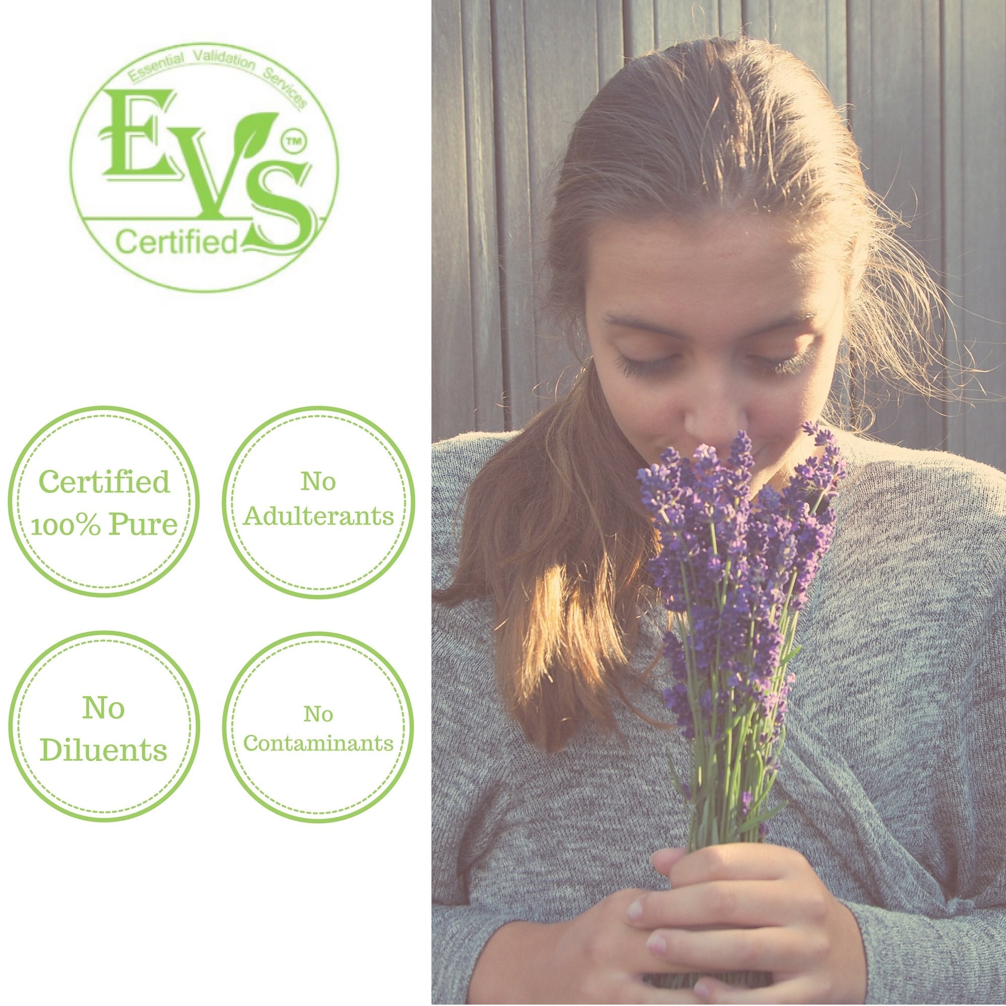 Pure Body Naturals Lavande Bulgare – massage avec huile porteuse pour douceur cutanée.