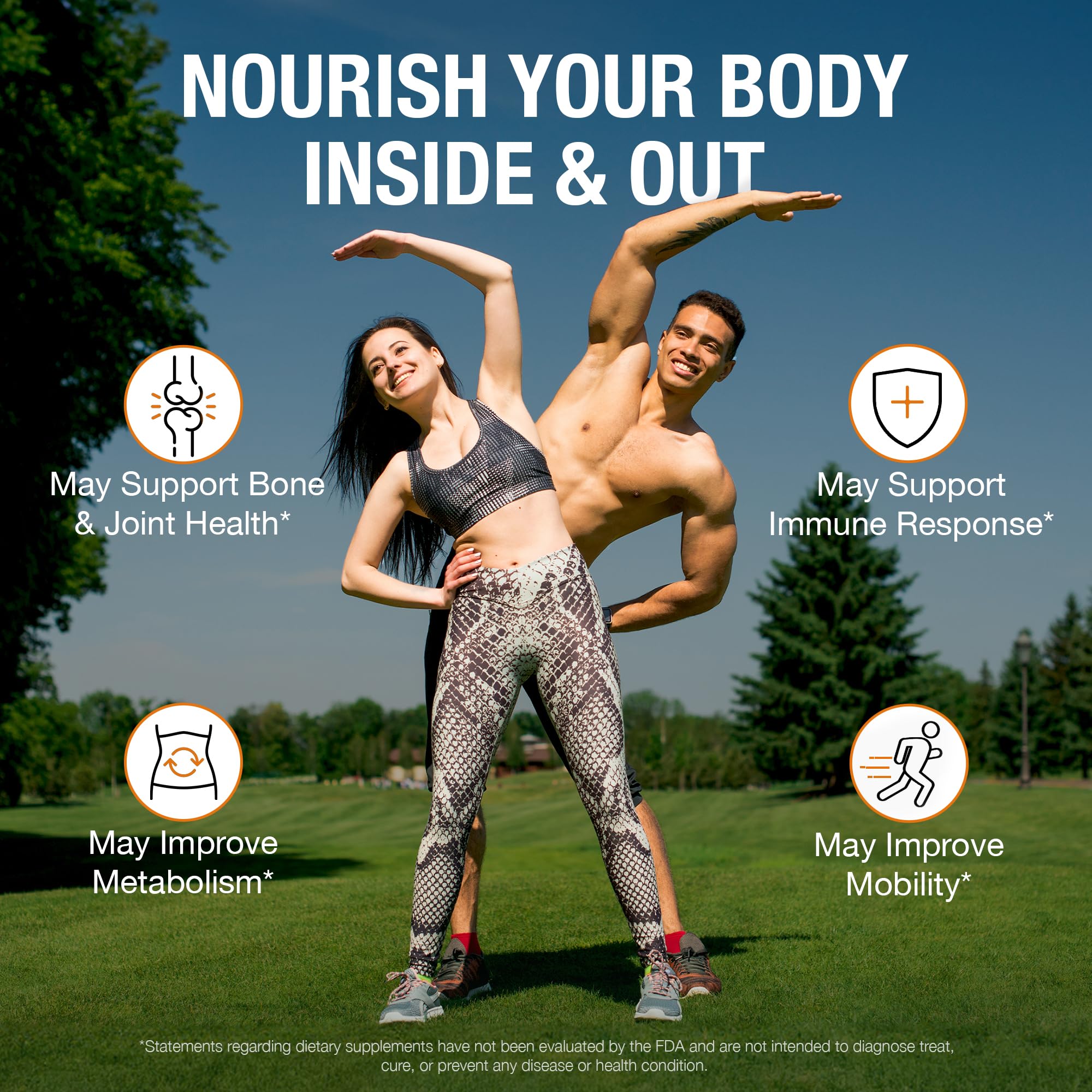 Ingrédients purs Pure By Nature, formulation naturelle pour le bien-être quotidien.