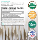 Pure Co Crinière de Lion – capsules faciles à intégrer à votre routine bien-être.