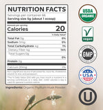 Pure Co poudre psyllium sans gluten et sans additifs