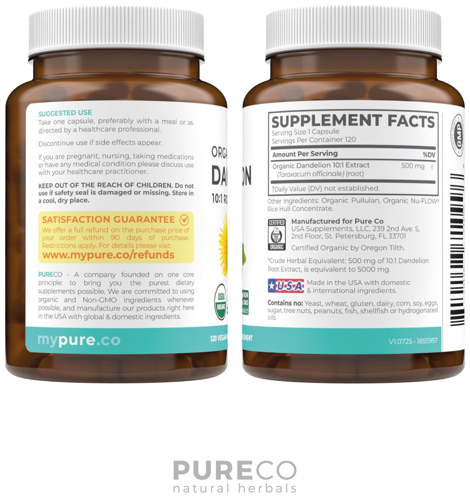PURE CO Utilisation quotidienne pissenlit – Mise en scene d'un rituel simple et benefique