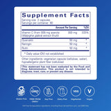 Pure Encapsulations Acerola/Flavonoid, bouteille arrière: étiquette lisible et traçabilité
