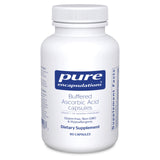 Pure Encapsulations acide ascorbique tamponé – bouteille et soutien antioxydant potentiel
