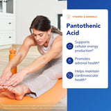 Pure Encapsulations Acide pantothénique – Formation cellulaire potentielle soutenue par les capsules.