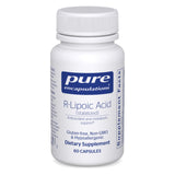 Pure Encapsulations Acide R-Lipoïque Stabilisé — bouteille visible, soutien antioxydant et métabolique.