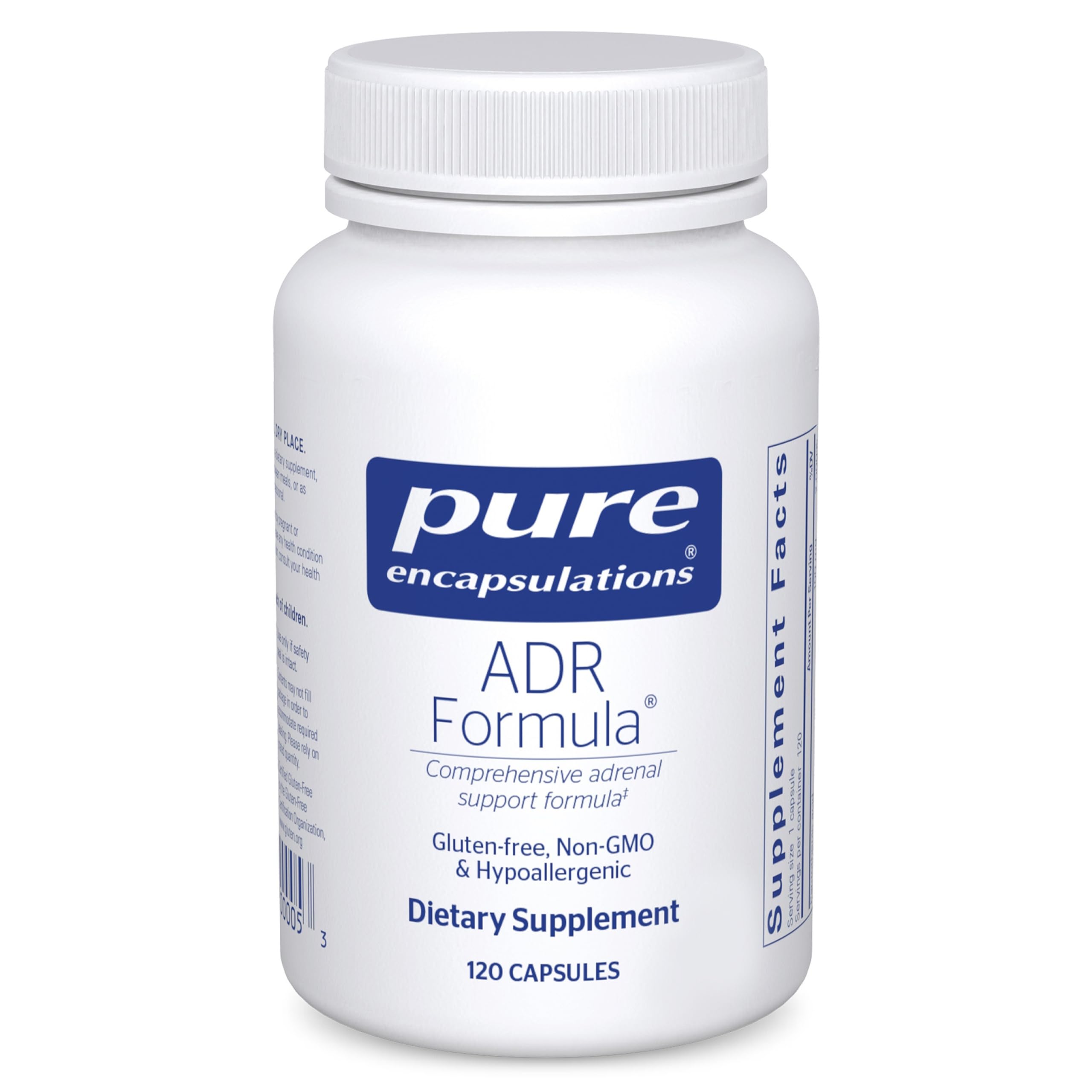 Pure Encapsulations ADR Formula – bouteille : soutien hypoallergénique et équilibre hormonal potentiel
