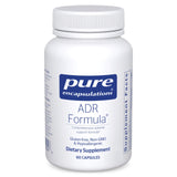 Pure Encapsulations ADR Formule: bouteille avec étiquette et soutien immunitaire potentiel.