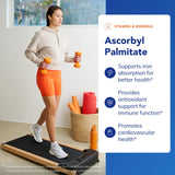 Pure Encapsulations Ascorbyl Palmitate, dose quotidienne: améliore l'absorption du fer et la vitalité.