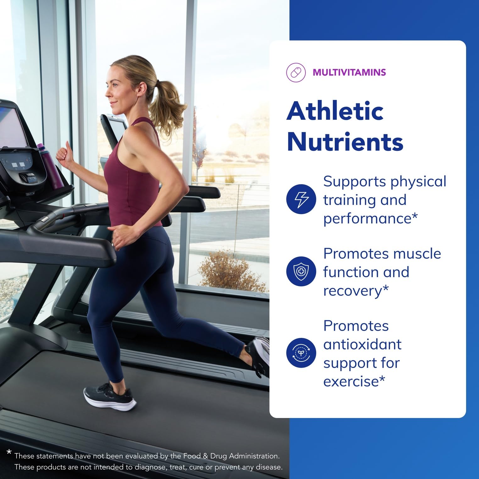 Pure Encapsulations Athletic Nutrients – Étiquette lisible mettant en avant pureté et ingrédients.