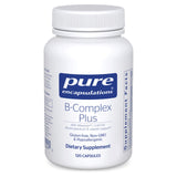 Pure Encapsulations B-Complex Plus — bouteille et gélules, soutien potentiel du système nerveux et énergie quotidienne.
