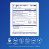 Étiquette Pure Encapsulations B-Complex Plus, informations claires pour sans allergènes.
