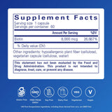 Pure Encapsulations Biotin 8 mg - gélules, peau et cheveux plus forts possibles.