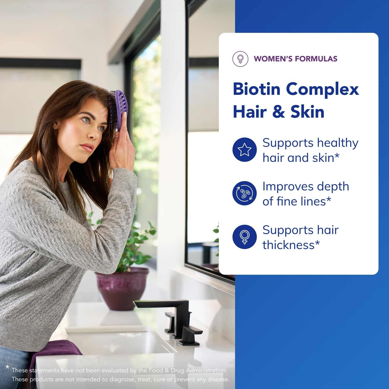 Pure Encapsulations Biotin Complex – cheveux plus forts et peau plus saine.