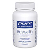 Pure Encapsulations Boswellia: bouteille de gélules et potentiel soutien articulations.