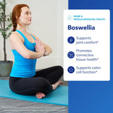 Étiquette Boswellia Pure Encapsulations: formule vegan et sans OGM.