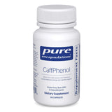 Pure Encapsulations CaffPhenol : bouteille montrant énergie équilibrée et clarté mentale
