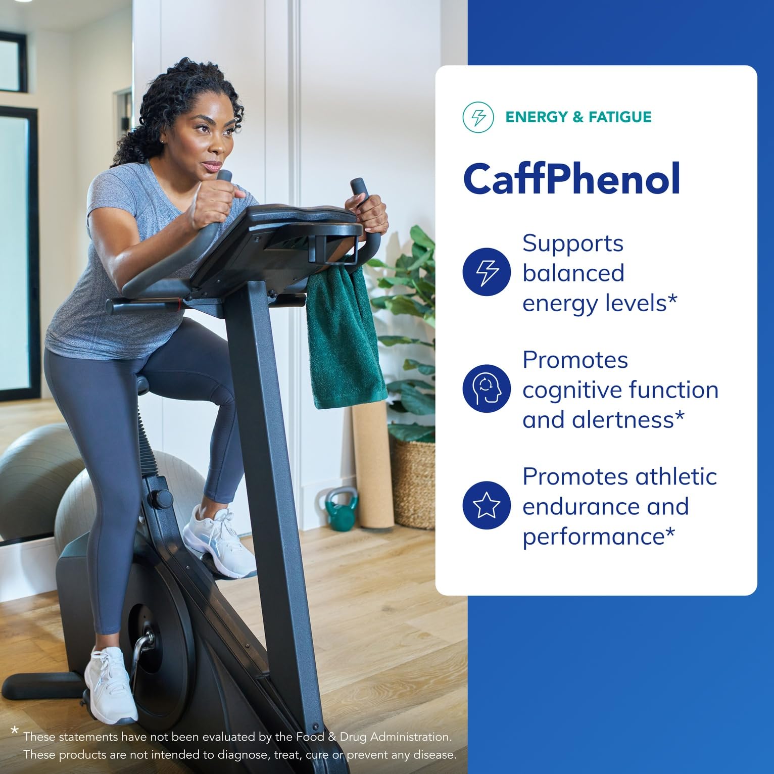 Pure Encapsulations CaffPhenol : théanine et caféine pour vigilance et réactivité