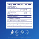 Pure Encapsulations Calcium K/D – étiquette claire, informations sur les vitamines D et K