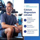 Pure Encapsulations Calcium Magnesium Citrate - étiquette vegan et sans OGM pour la pureté