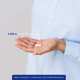 Dosage journalier facilité avec Pure Encapsulations Calcium Magnésium.