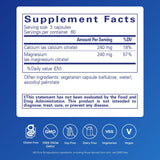 Pure Encapsulations Calcium Magnesium Citrate - gros plan sur les capsules faciles à avaler