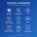 Pure Encapsulations Calcium MCHA : certificat de pureté attestant l'absence d'allergènes.