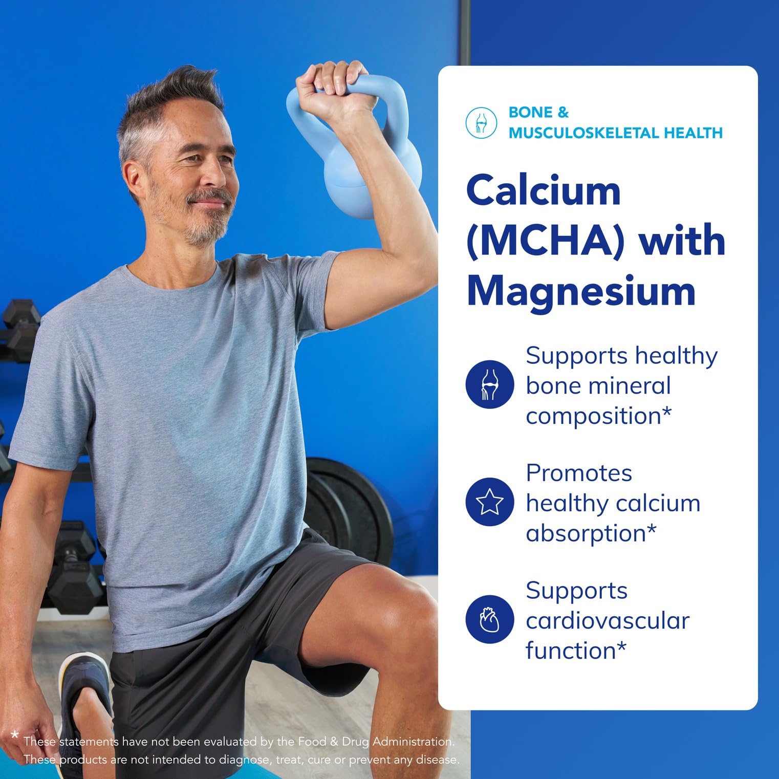 Pure Encapsulations Calcium MCHA : etiquette-nutrition claire sur les ingrédients et leur valeur.