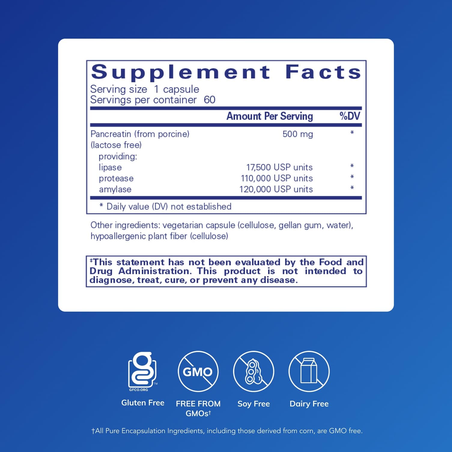 Pure Encapsulations : capsules résistantes acide pour une digestion ciblée dans l’intestin.