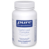 Pure Encapsulations CarbCrave Complex, bouteille visible, soutien potentiel à l'appétit.