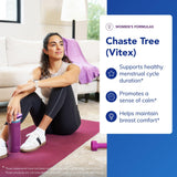 Pure Encapsulations Chaste Tree – capsules faciles à avaler pour un soutien hormonal possible.