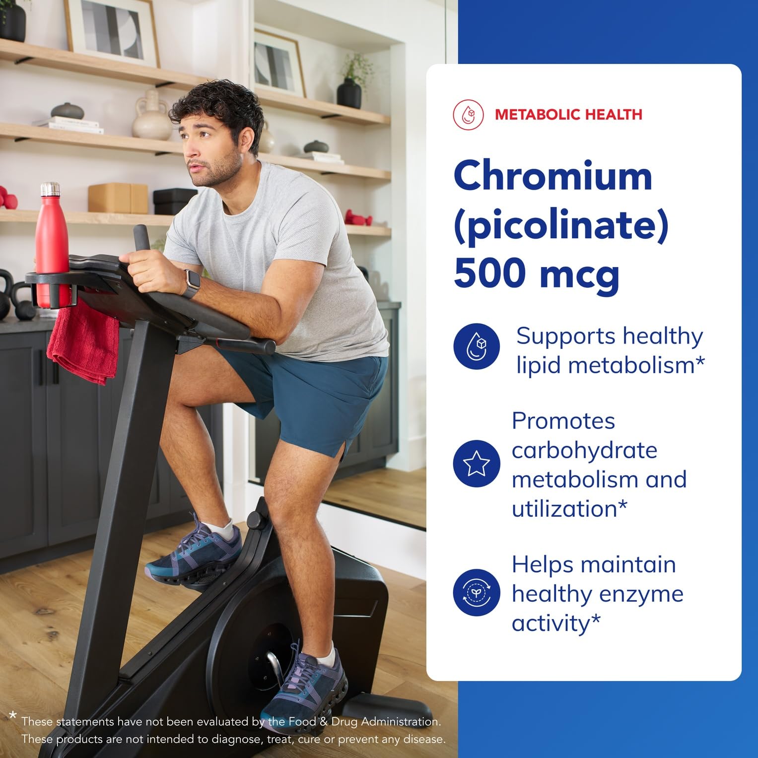 Chromium Picolinate Pure Encapsulations, étiquette sans gluten, usage vegan.