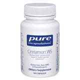 Pure Encapsulations Cinnamon WS bouteille: soutien potentiel au métabolisme des glucides.