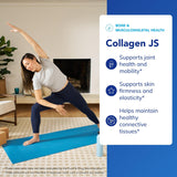 Pure Encapsulations Collagen JS: etiquette et label lisibles, ingrédients clés pour peau et articulations.