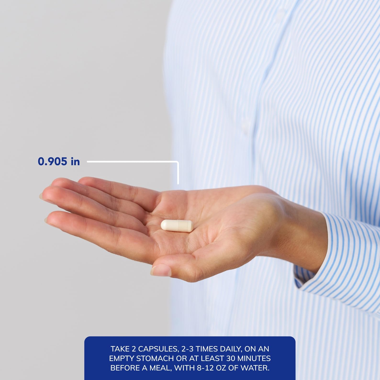 Pure Encapsulations Colostrum, emballage transparent : concentration élevée en IgG.