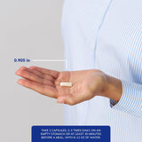 Pure Encapsulations Colostrum, emballage transparent : concentration élevée en IgG.