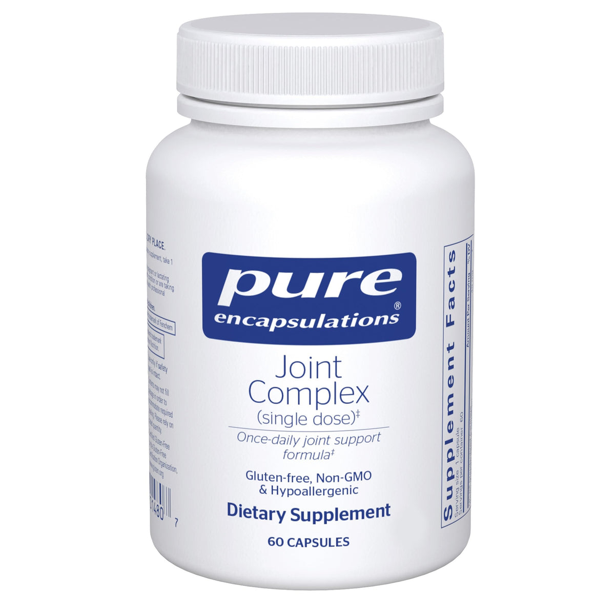 Pure Encapsulations Complexe articulaire, vue boîte, soutien potentiel du confort articulaire au quotidien.