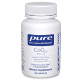 Pure Encapsulations CoQ10 250 mg, bouteille — soutient l énergie cellulaire potentielle.