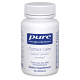 Pure Encapsulations Cortisol Calm — bouteille favorisant la gestion du cortisol et relaxation.