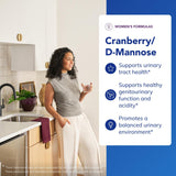 Étiquette Pure Encapsulations Cranberry D-Mannose avec détails d'ingrédients.