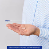 Capsules véganes Pure Encapsulations Cranberry D-Mannose sans solvants.