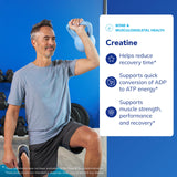 Pure Encapsulations Creatine : poudre-dissolution rapide dans l'eau pour énergie soutenue